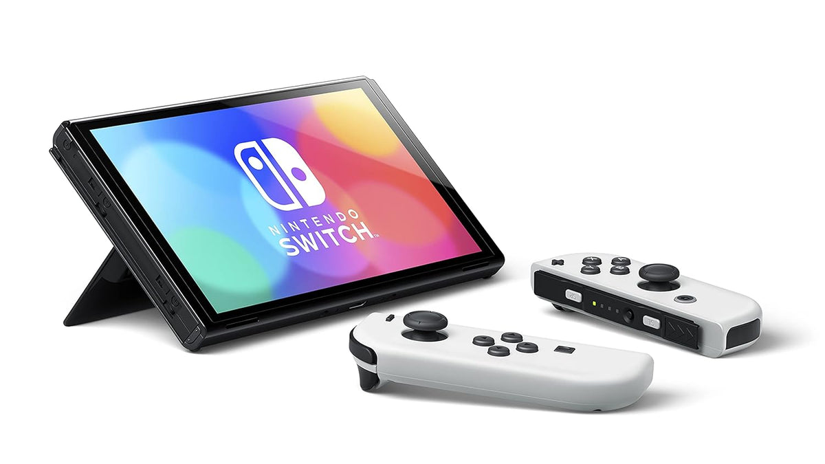 Nintendo Switch OLED Model with White Joy-Con – Console and Controller Only - Image 2
