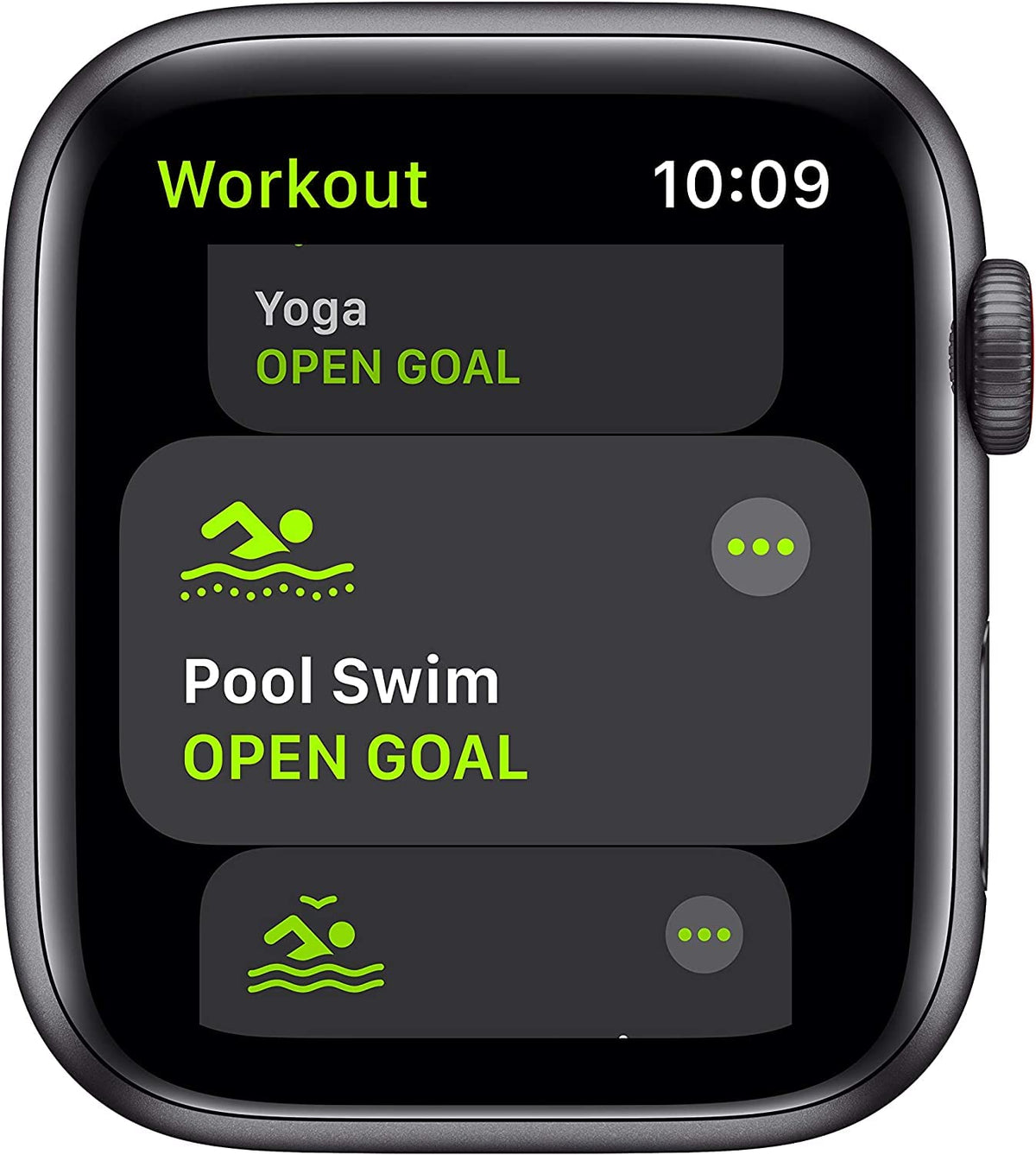Apple Watch SE (1st Generation) (GPS) – 40mm – Space Gray Aluminum Case with Black Sport Band – MYDP2LL/A - Image 3