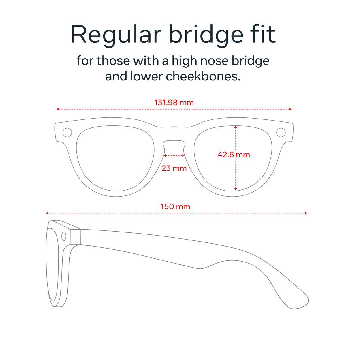 Ray-Ban Meta – Headliner Smart Glasses with Meta AI, Audio, Photo, and Video – Clear to Sapphire Transitions Lenses - Image 6