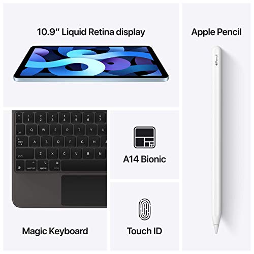 Apple iPad Air 10.9" 4th Gen (2020) – Wi-Fi Only – 256GB – Silver – MYFW2LL/A - Image 6