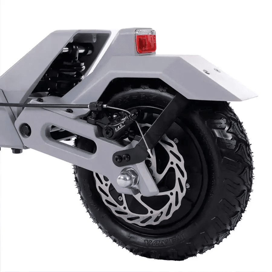 GoTrax - RAPTOR Electric Scooter w/28 mi Max Operating Range & 30mph Max Speed - Gray - Image 11