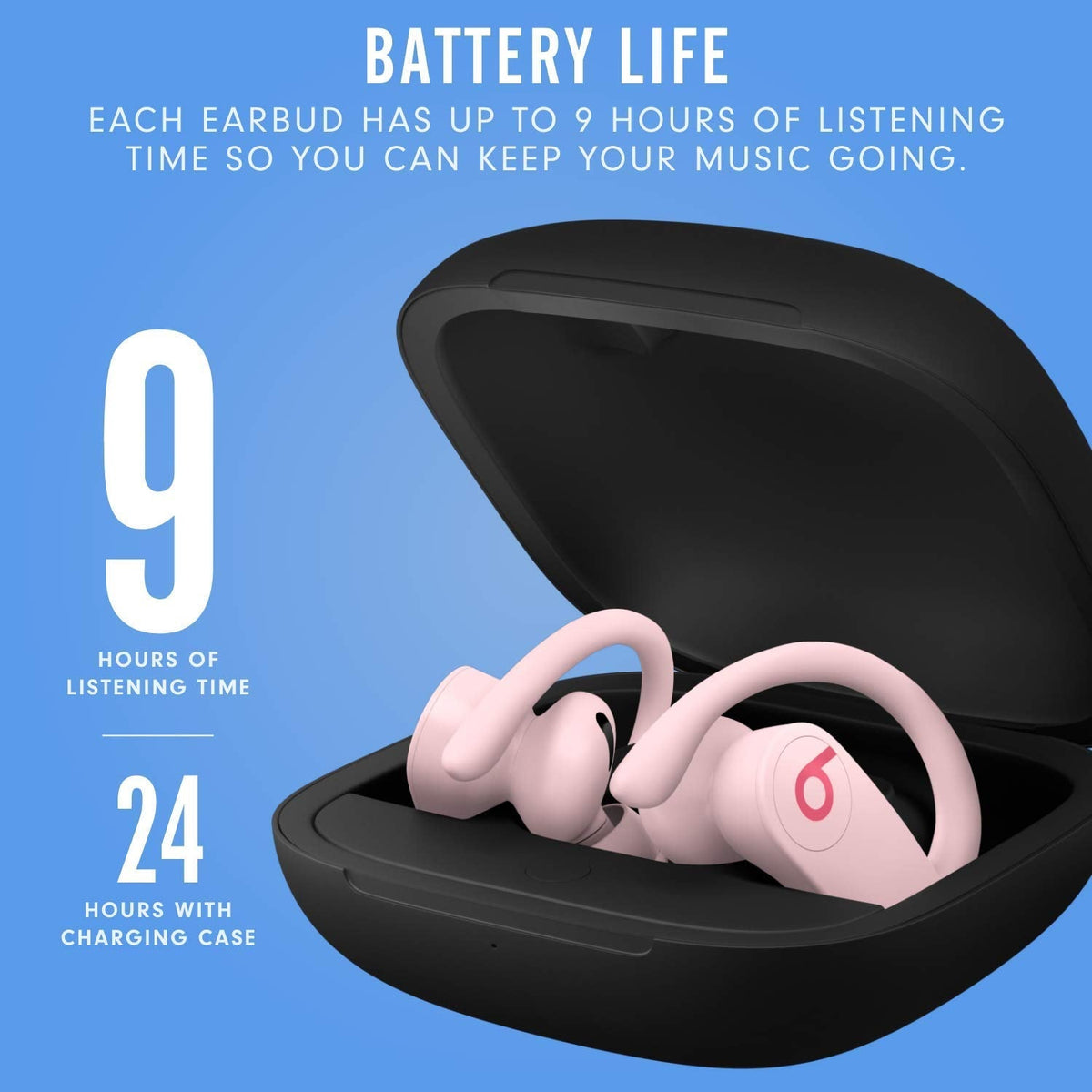 Beats Powerbeats Pro Wireless Headphones – Cloud Pink – MXY72LL/A - Image 6