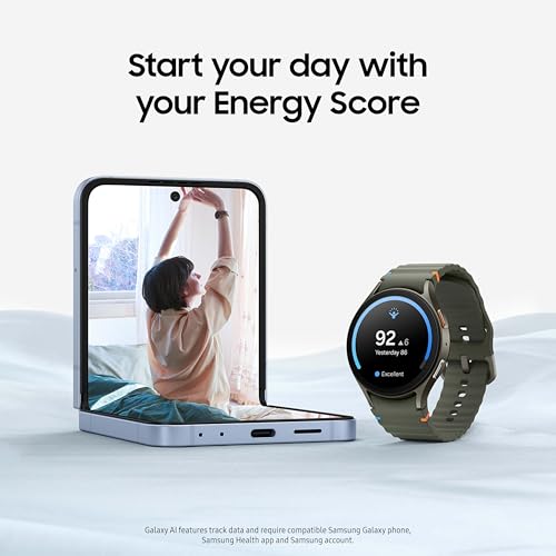 Samsung - Galaxy Watch7 Aluminum Smartwatch 44mm LTE - Green - SM-L315UZGAXAA - Image 4