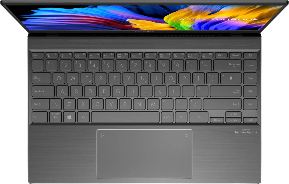 ASUS ZenBook – 14" FHD Touch – AMD Ryzen 5 5500U – 8GB RAM – NVIDIA GeForce MX450 – 1TB SSD – Silver – Q408UG - Image 2