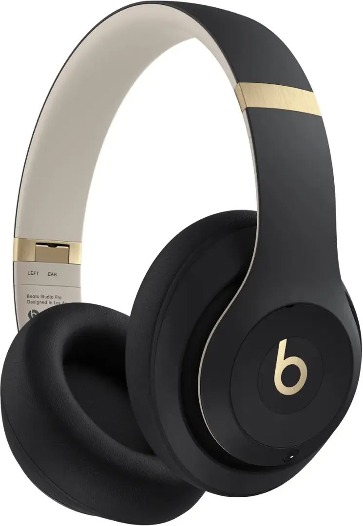 Beats Studio Pro Wireless Noise Cancelling Over-the-Ear Headphones – Black & Gold – MC2N4LL/A - Image 3
