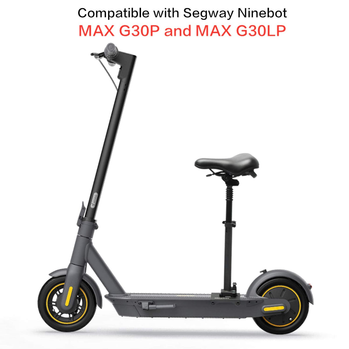 Segway - KickScooter Seat for G30 Max & Max G30LP - Black - AB.00.0011.93 - Image 2