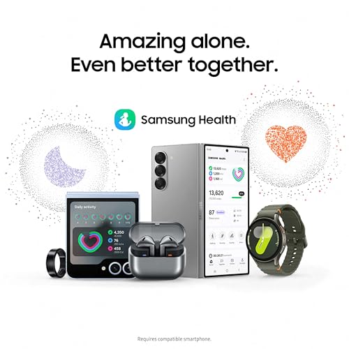 Samsung Galaxy Watch 7 44mm BT - Aluminum Silver Sports Band - SM-L310NZSAXAA - Image 6