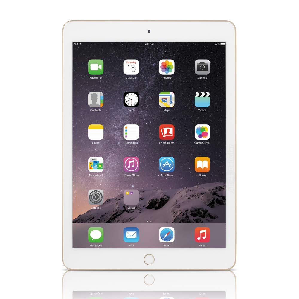 Unlocked Apple iPad Air 2nd (WiFi+Cellular) - 32GB - Gold - MNVW2LL/A - Image 2