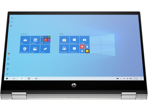 HP Pavilion x360 - WXGA Touch - i3-1115G4 - 8GB RAM - 128GB SSD - Black - Image 3