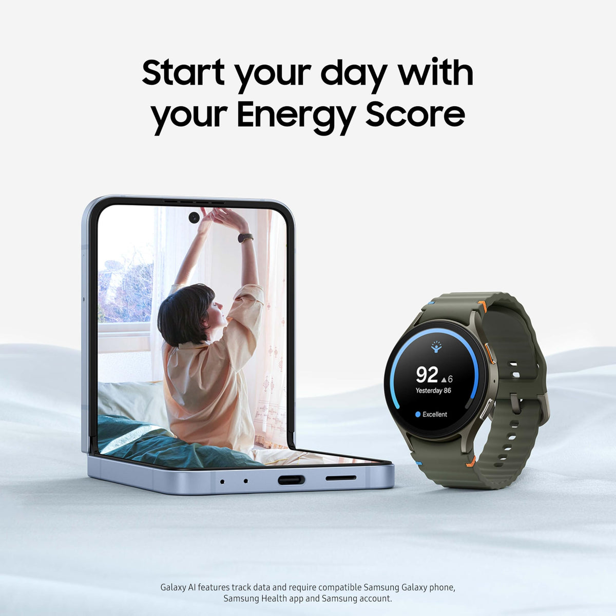 Samsung - Galaxy Watch7 Aluminum Smartwatch 44mm LTE - Green - SM-L310NZGAXAA - Image 4