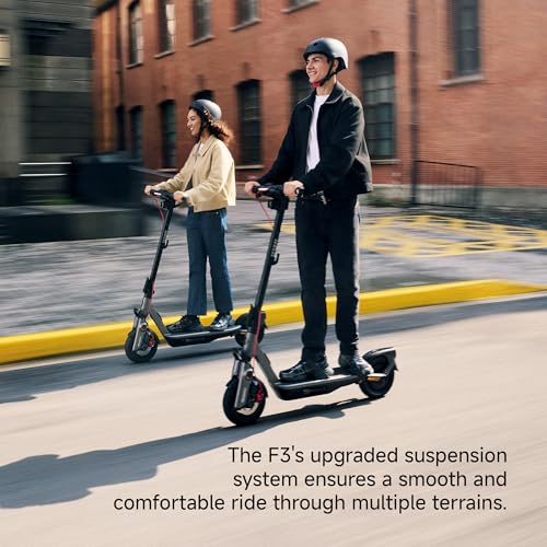 Segway - F3 Electric Scooter, w/ 44 miles Max Range & 20 mph Max Speed w/ 10-Inch Self-Sealing Tubel - Image 2