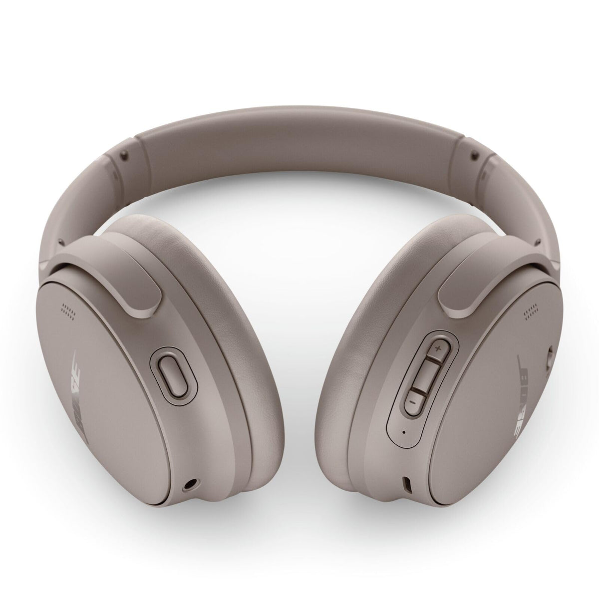 Bose - QuietComfort Wireless Noise Cancelling Over-the-Ear Bluetooth Headphones - Sandstone - Image 4