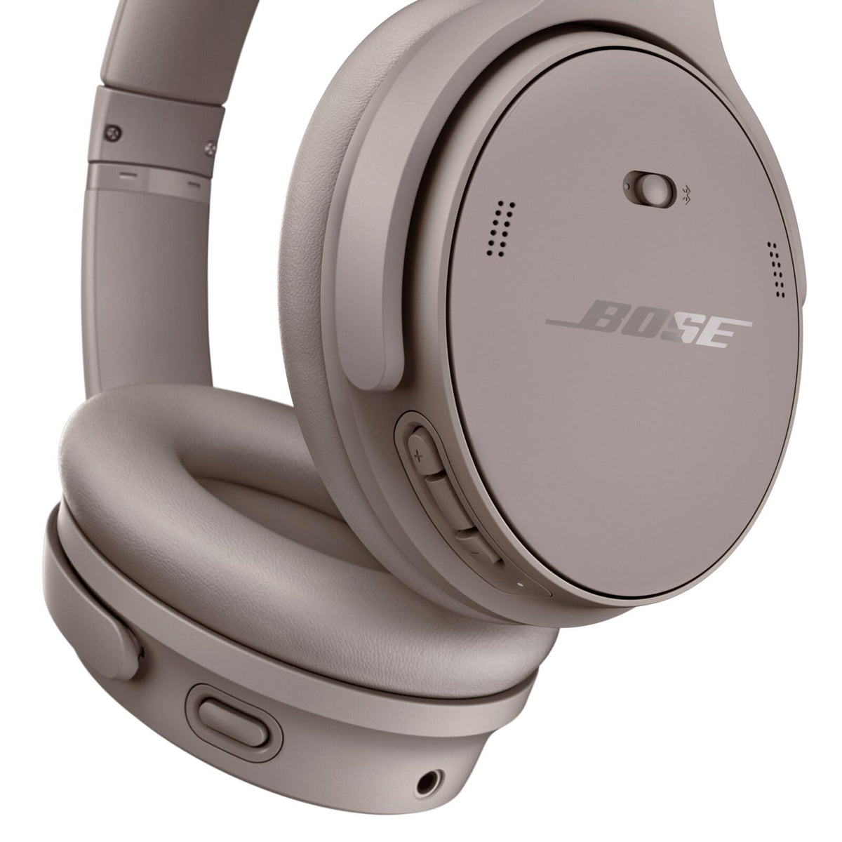 Bose - QuietComfort Wireless Noise Cancelling Over-the-Ear Bluetooth Headphones - Sandstone - Image 5