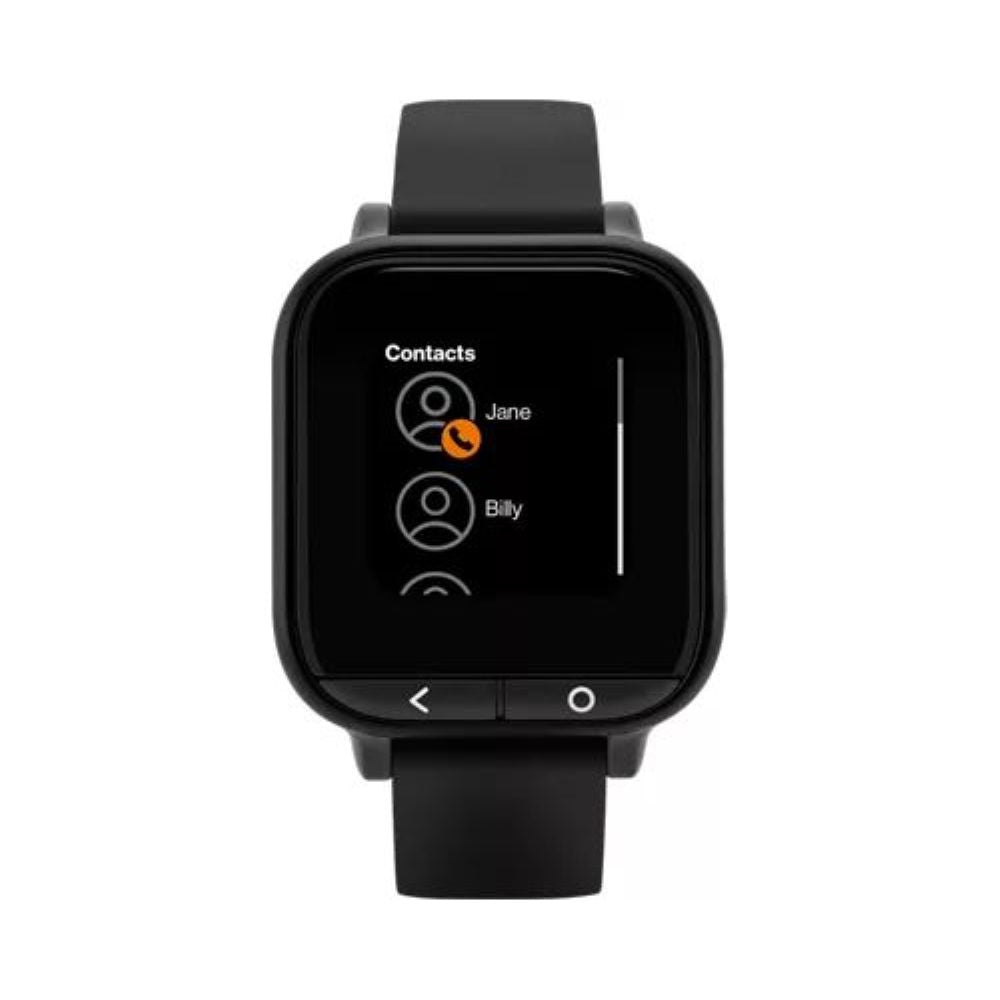 VERIZON CARE SMART WATCH – BLACK – GPS + LTE – QTAX53SEB