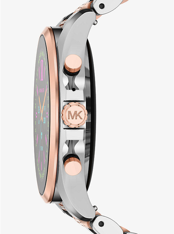 Michael Kors Gen 6 Bradshaw 44mm Silver & Rose Gold Stainless Steel - Image 2