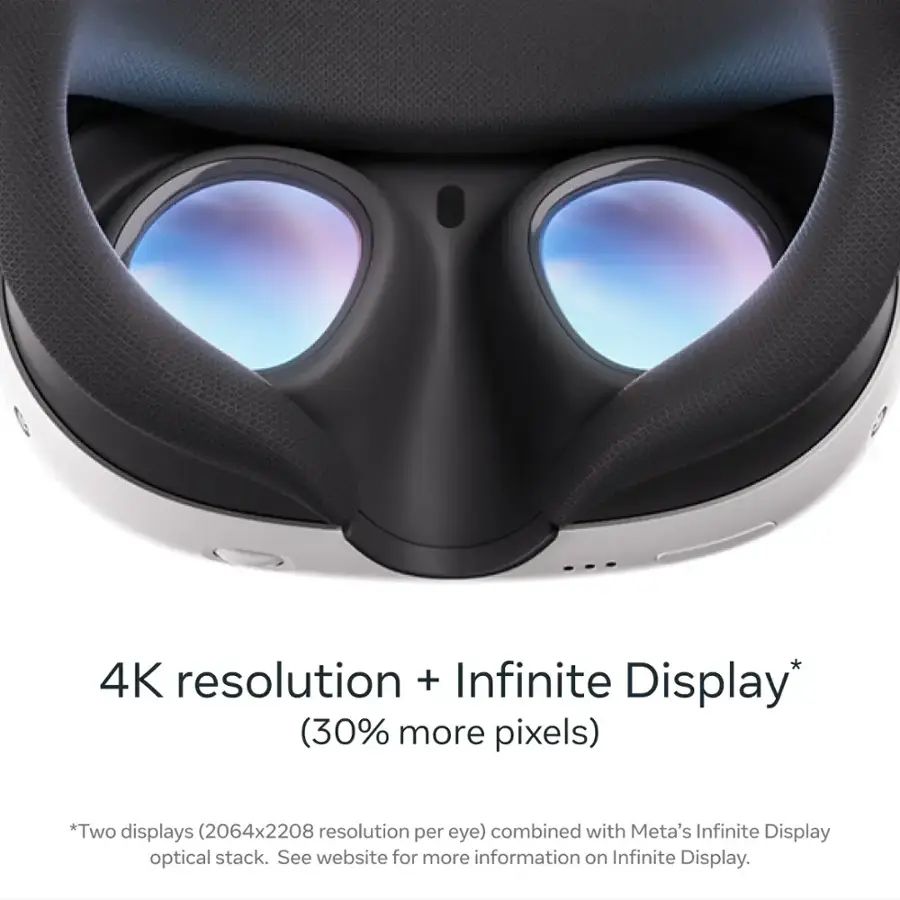 Meta Quest 3 512GB VR Headset - White + Batman Arkham Shadow & 3-Month Quest+ - Image 2