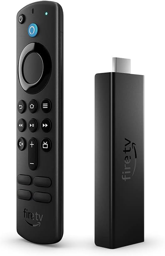 Amazon - Fire TV Stick 4K with Alexa Voice Remote - Streaming Media Player - B08XVYZ1Y5