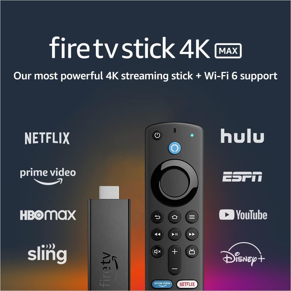 Amazon - Fire TV Stick 4K with Alexa Voice Remote - Streaming Media Player - B08XVYZ1Y5 - Image 2