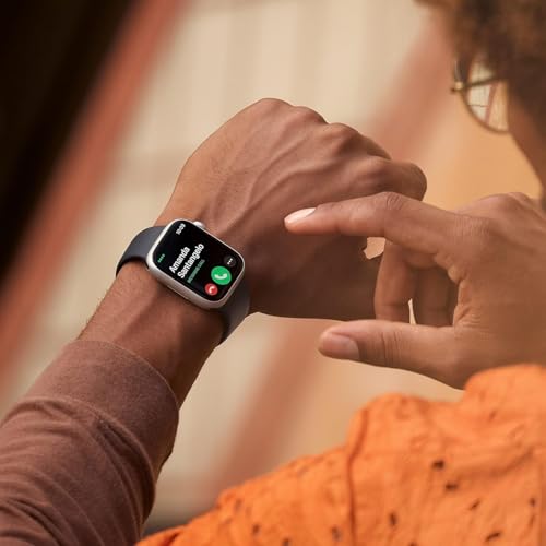 Apple Watch Series 9 (GPS + Cellular) 45mm Graphite Stainless Steel Case with Midnight Sport Band - Image 3