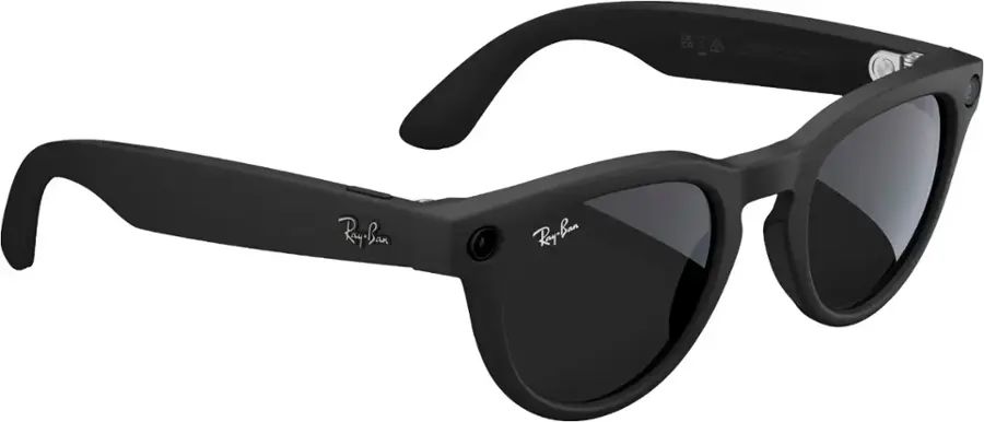 Ray Ban Meta-Headliner glasses w/Meta AI, Audio, Photo, Video-Charcoal Lenses-Matte Black - Image 3