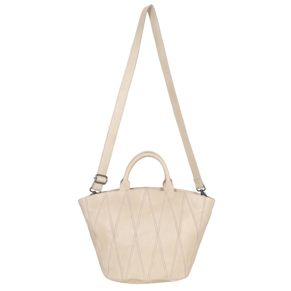 Claudia Diamond Leather Crossbody Bag - Image 24