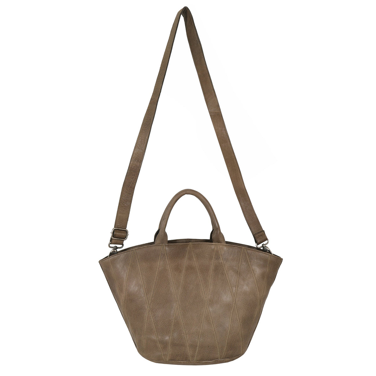 Claudia Diamond Leather Crossbody Bag - Image 2