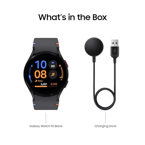 Samsung - Galaxy Watch FE Smartwatch 40mm BT - Black - (2024) - Image 9