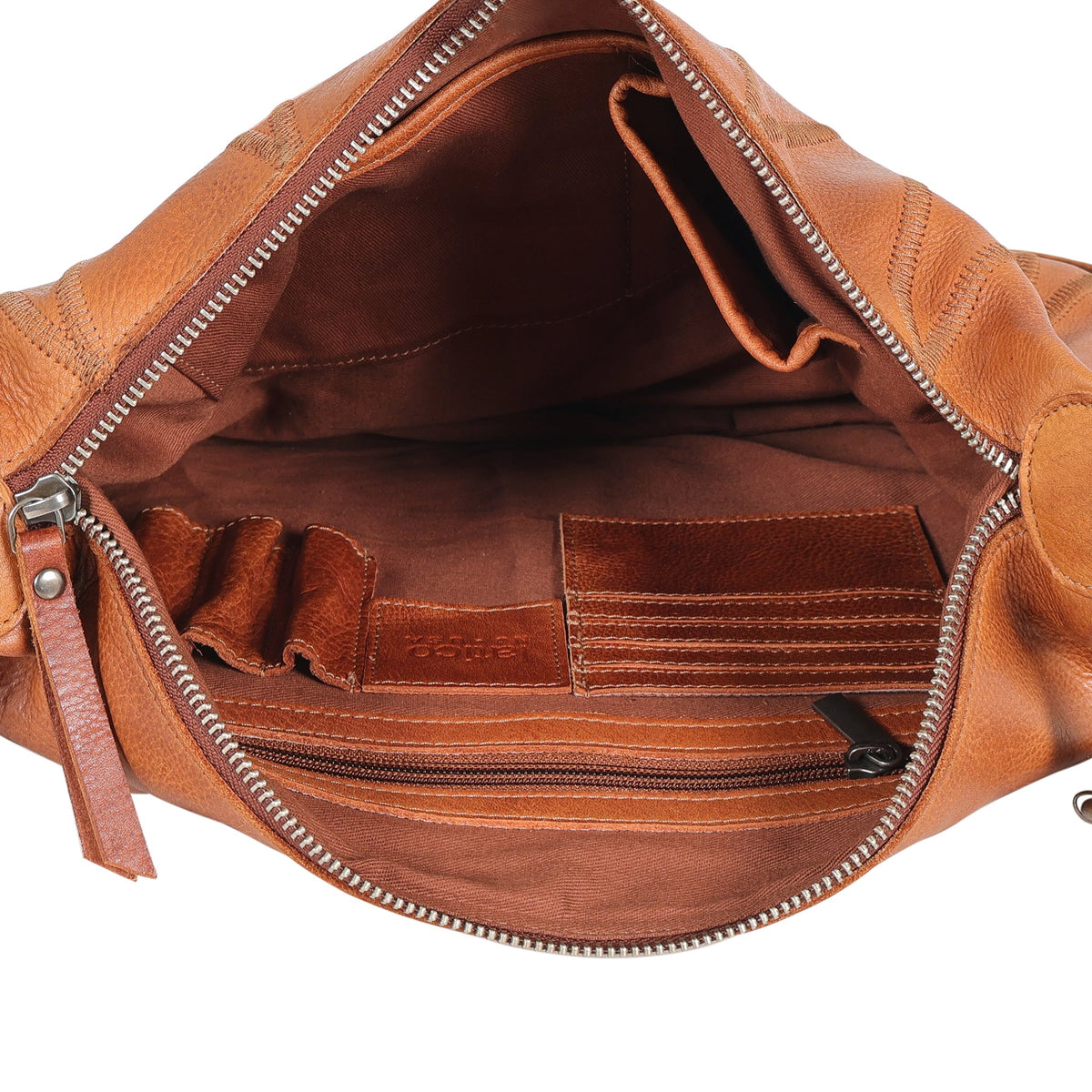 Avery Diamond Leather Crossbody Bag - Image 8