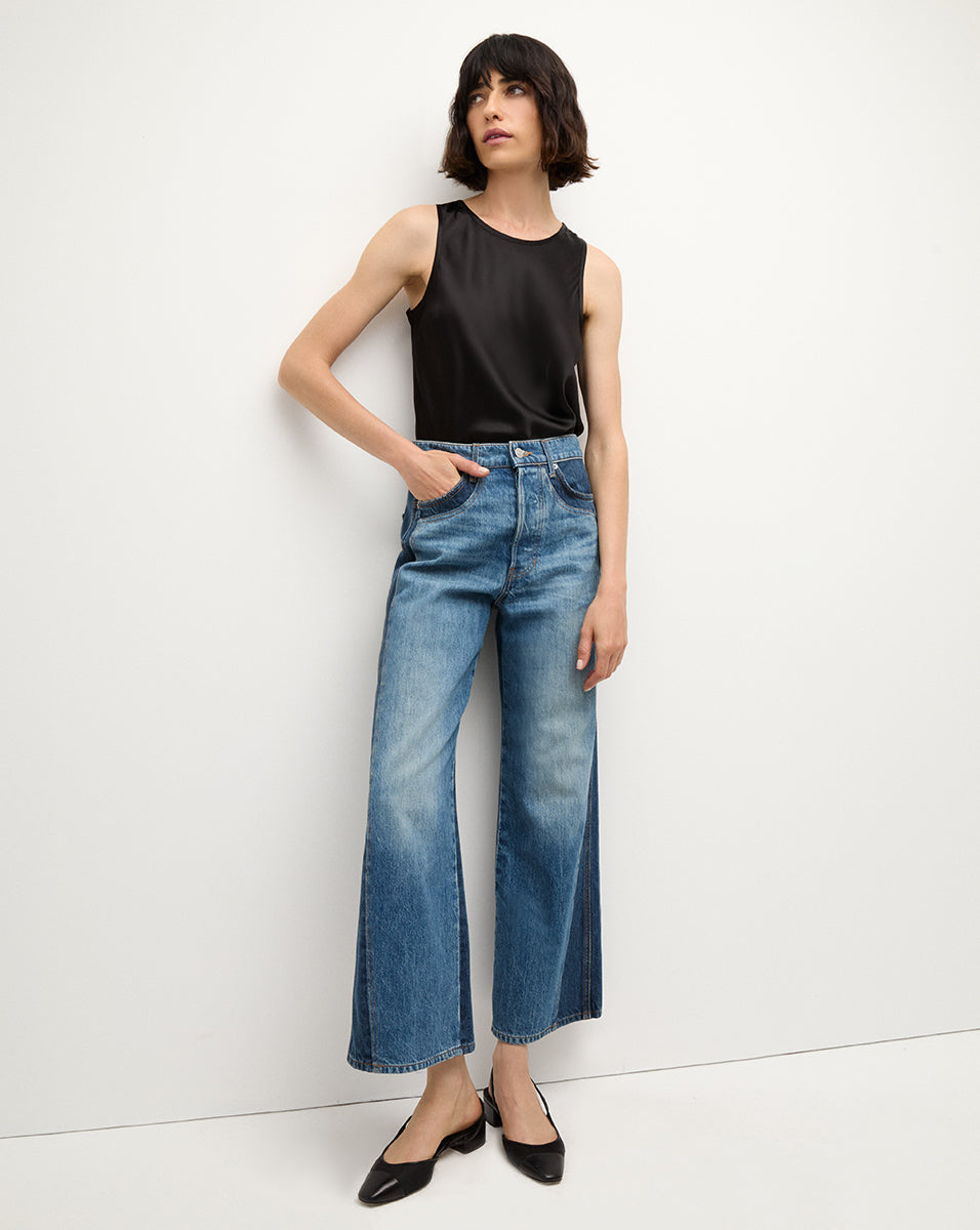 Sabrina Stretch-Silk Tank - Image 2
