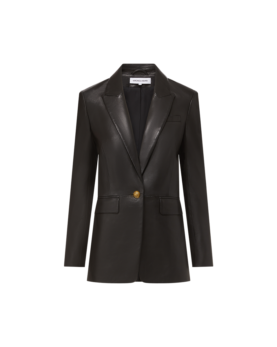 Vega Leather Dickey Jacket - Image 8