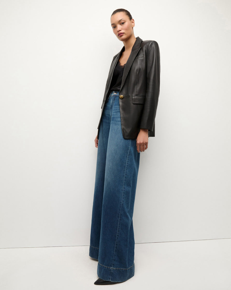 Vega Leather Dickey Jacket - Image 2