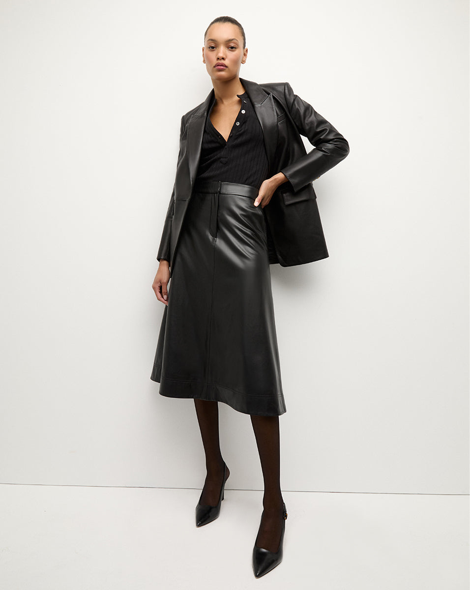 Vega Leather Dickey Jacket - Image 5