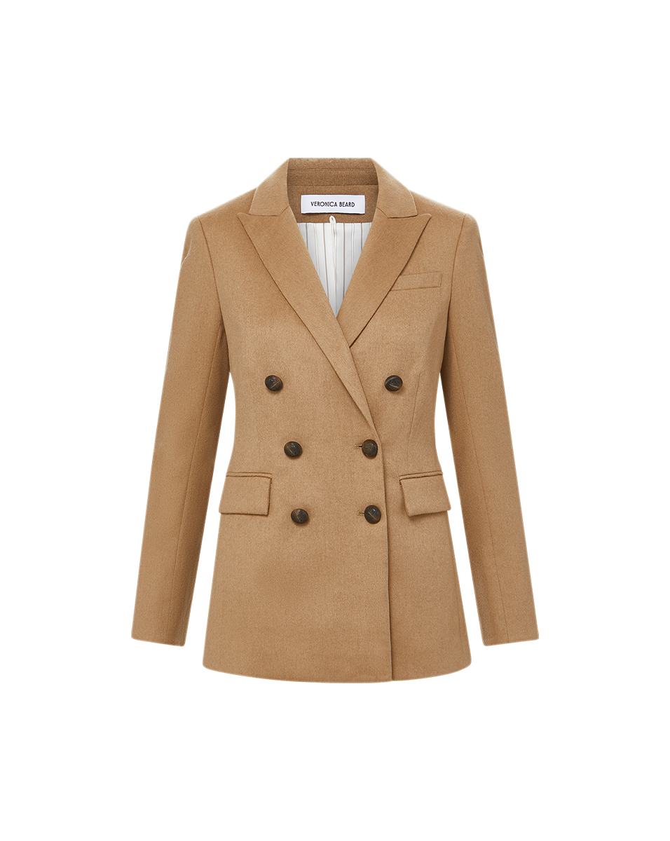 Ellette Italian Camel Hair Dickey Jacket - Image 7