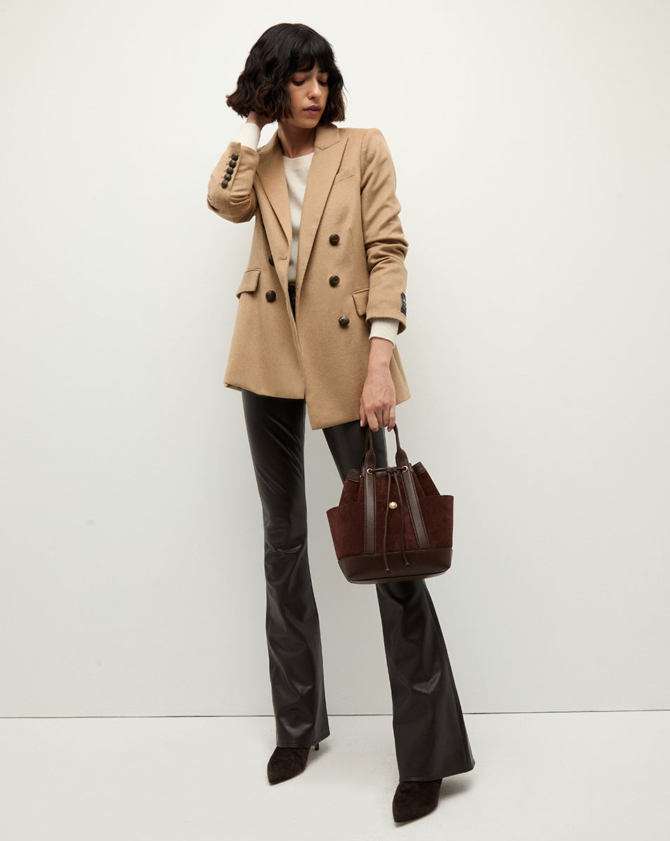 Ellette Italian Camel Hair Dickey Jacket - Image 2