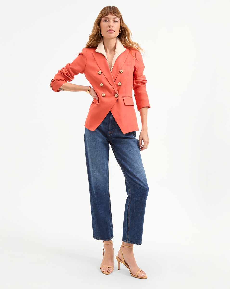 Miller Stretch-Linen Dickey Jacket - Image 5
