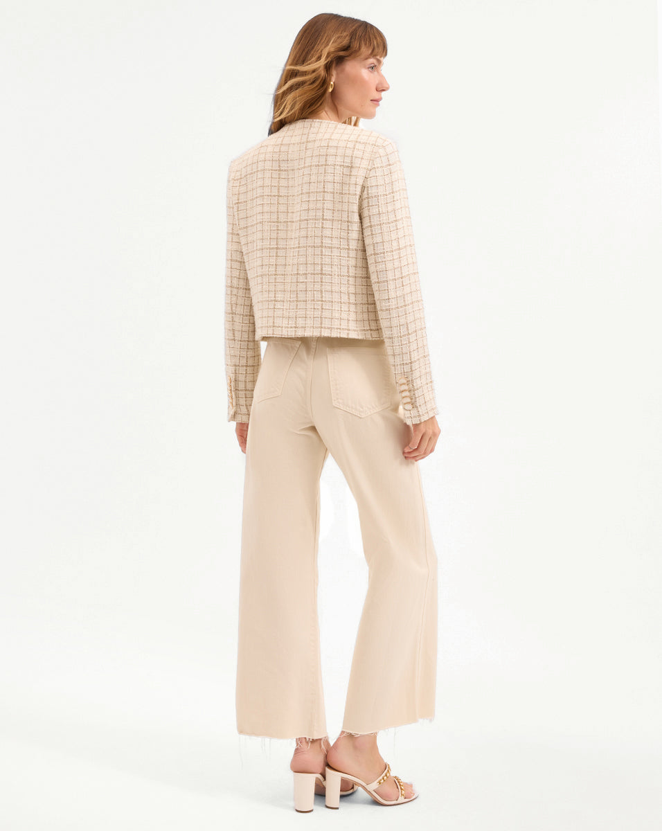 Andrea Metallic Tweed Jacket - Image 5