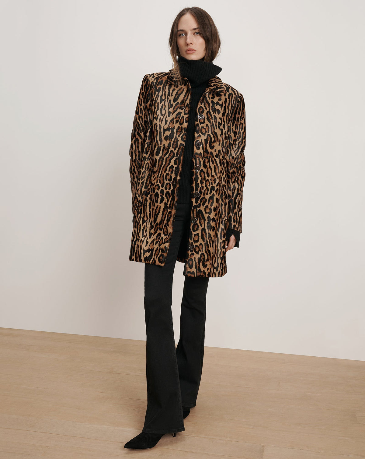 Shelley Calf Hair Dickey Coat - Image 2