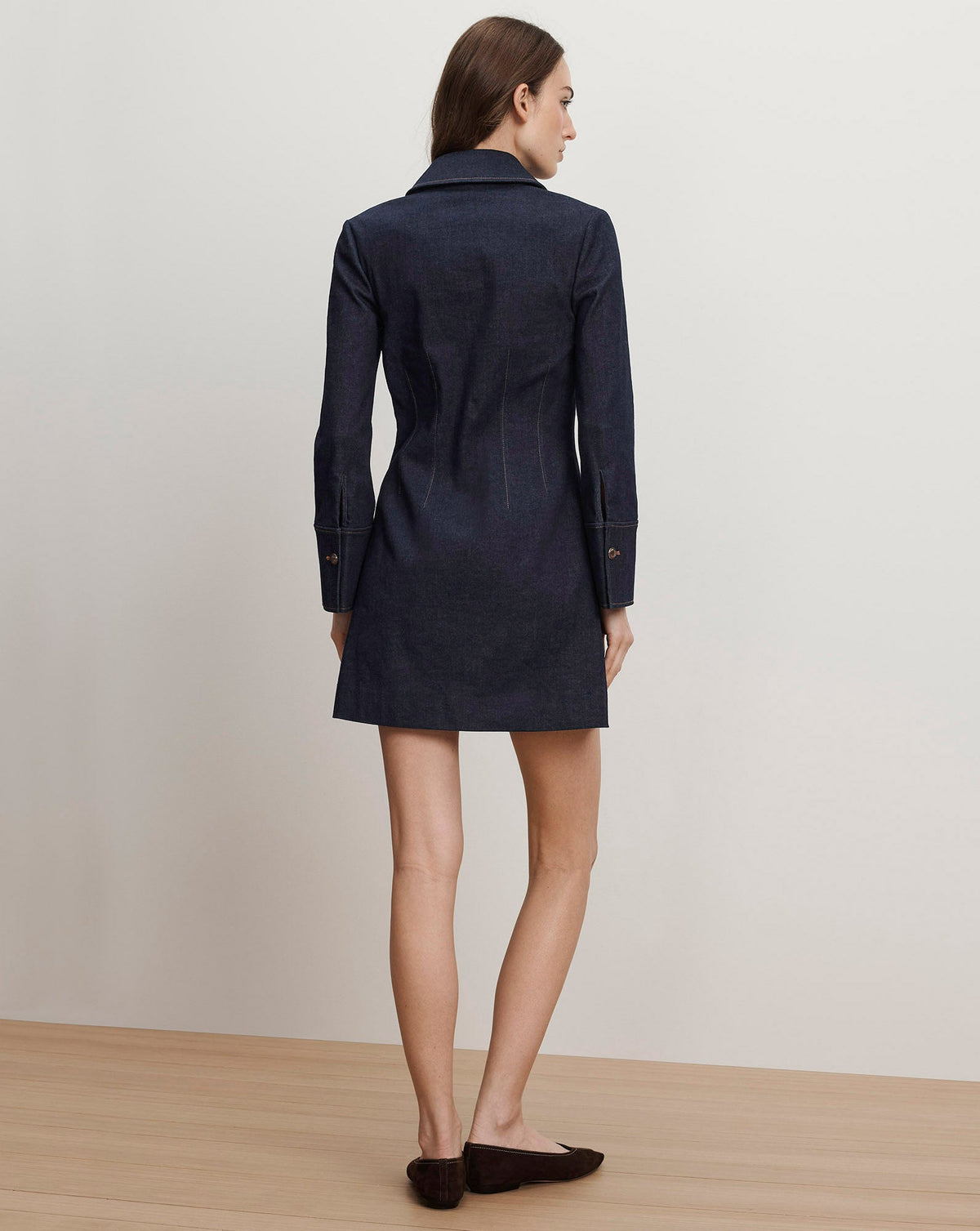 Raymond Denim Mini Dress - Image 5