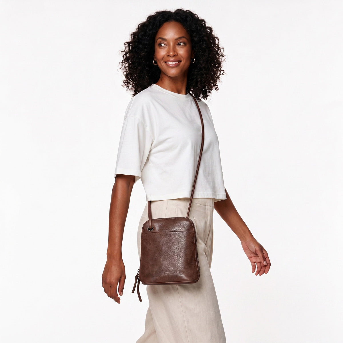 Lilly Leather Crossbody Bag - Image 39