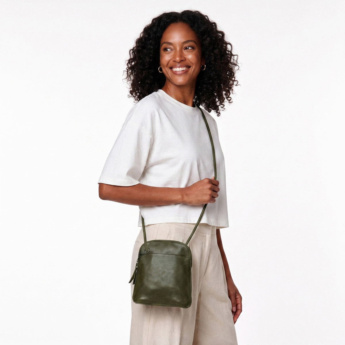 Lilly Leather Crossbody Bag - Image 37
