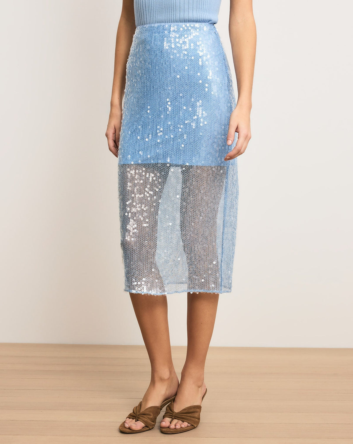 Allora Sequin Midi Skirt - Image 2