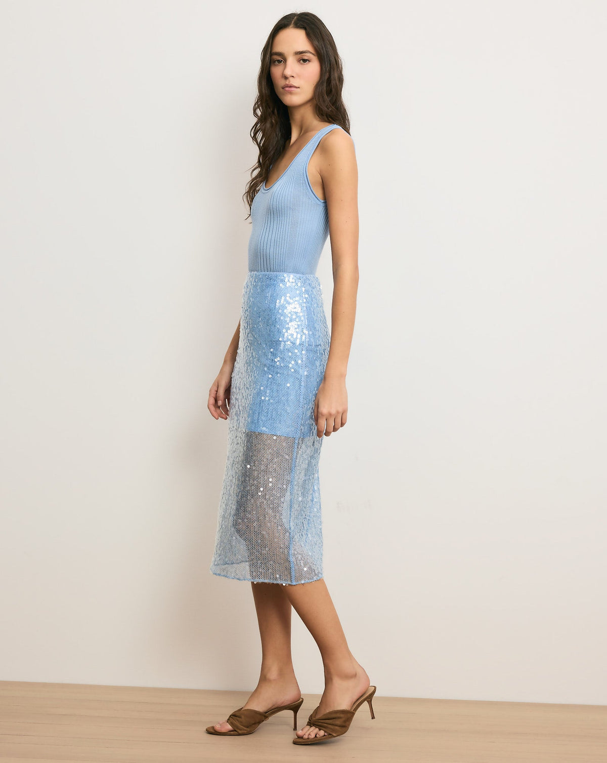 Allora Sequin Midi Skirt - Image 3