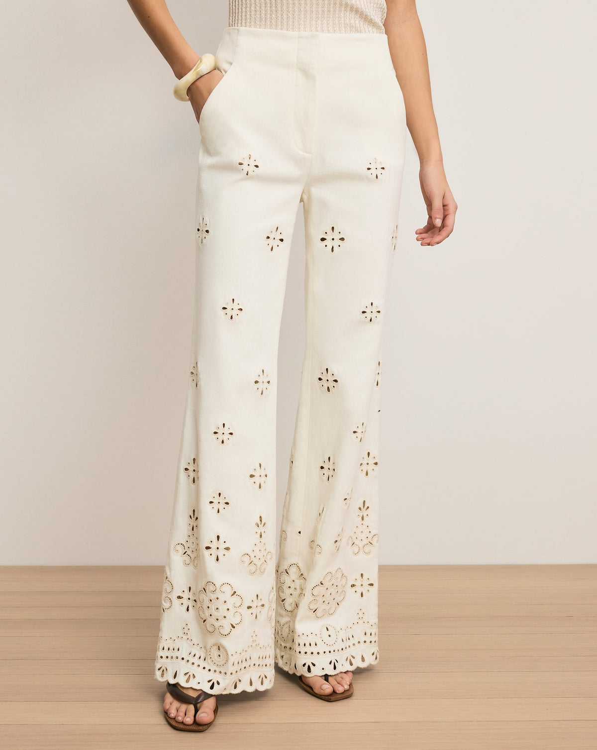 Komi Eyelet Pant - Image 2