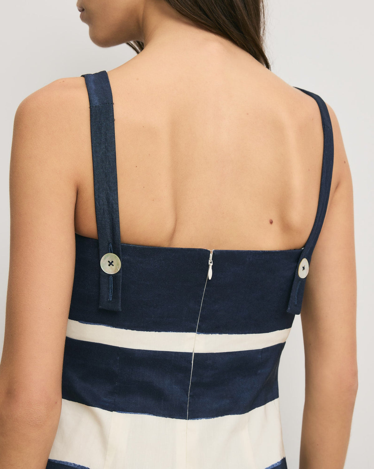 Ella Striped Midi Dress - Image 4