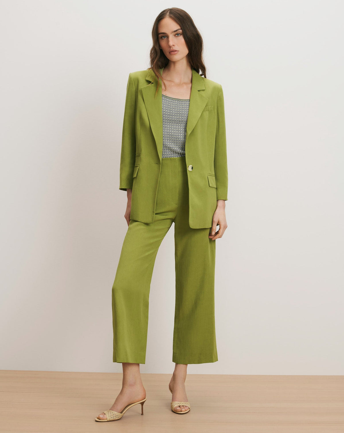 Dova Wide-Leg Linen Pant - Image 5