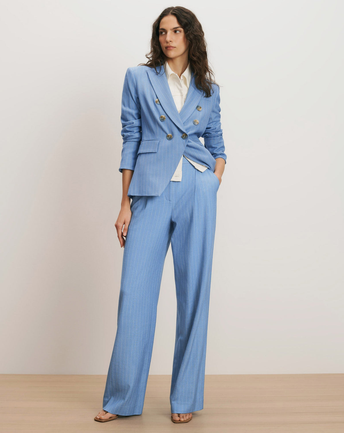 Slate Cotton Twill Dickey - Image 4