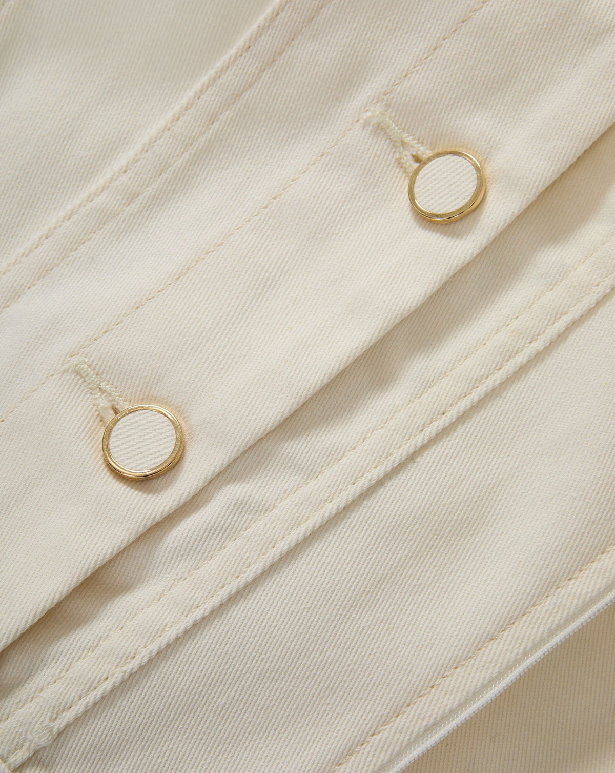 Slate Cotton Twill Dickey - Image 3
