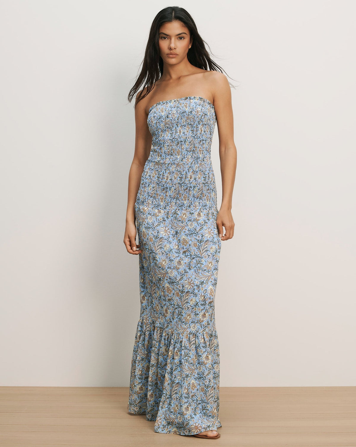 Clem Floral Maxi Dress - Image 5