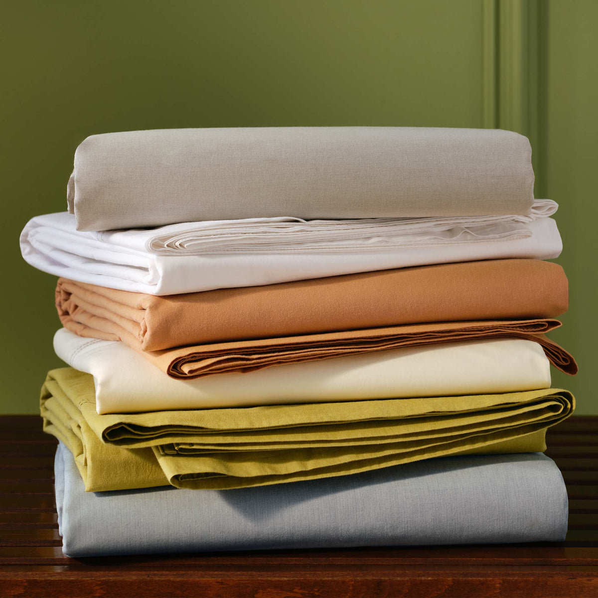 Washed Classic Percale Core Sheet Set - Image 96