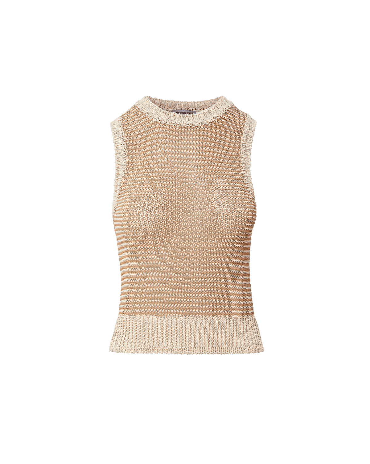 Jerrel Cropped Knit Tank Top - Image 5